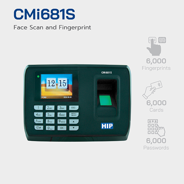 HIP Standalone Fingerprint Access Control รุ่น CMi681S